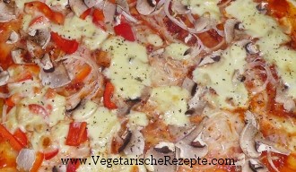 Vegane Pizza (nach Papa Hering)
