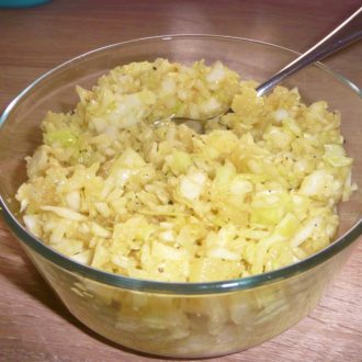 Weißkraut-Ananas-Salat