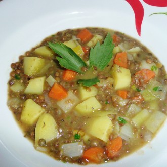 Linsensuppe