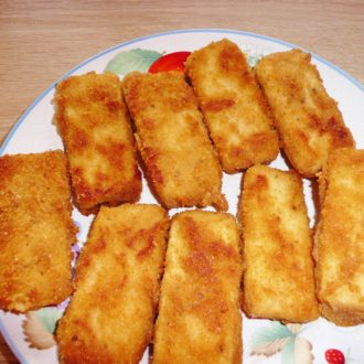 Tofu paniert
